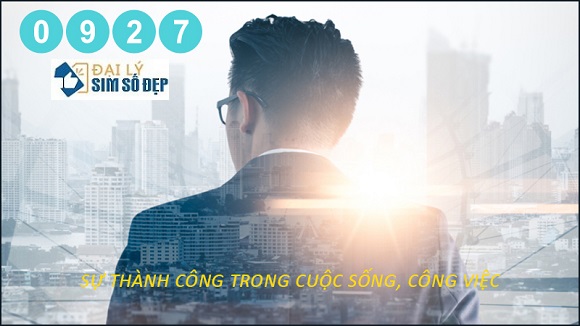 Đầu số 0927 tượng trưng cho sự thành công trong công việc, cuộc sống