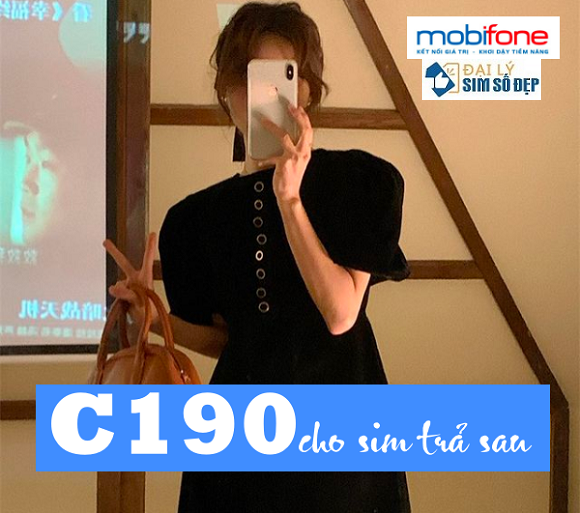 Khám phá chi tiết gói cước C190 Mobifone trả sau cực HOT cho sim di động
