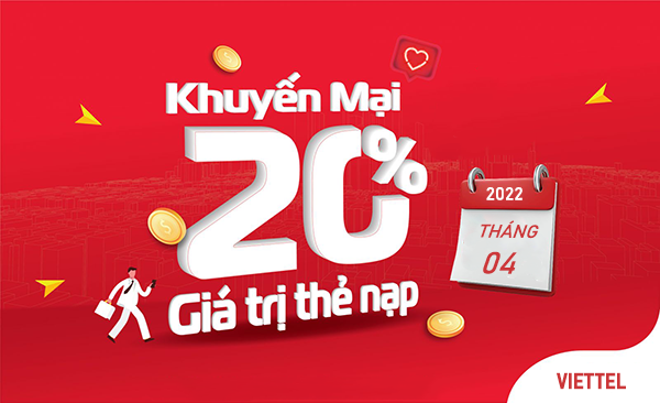 Khuyến mãi Viettel ngày 20/4/2022