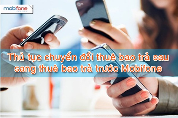 thủ tục hòa mạng MobiFone
