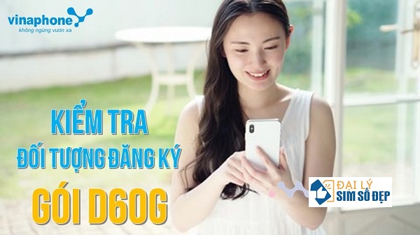 Kiểm tra đối tượng đăng ký gói D60G Vinaphone
