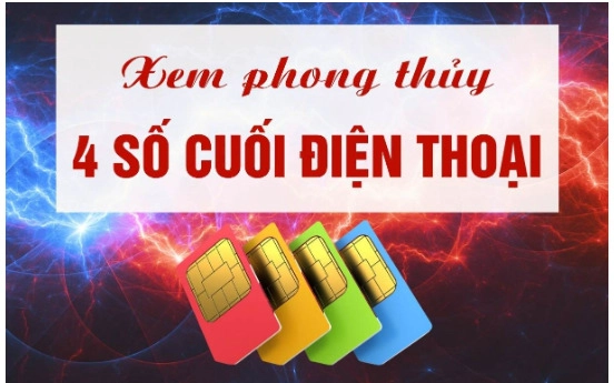 Cách tính sim phong thủy 4 số cuối điện thoại để biết cát hay hung?