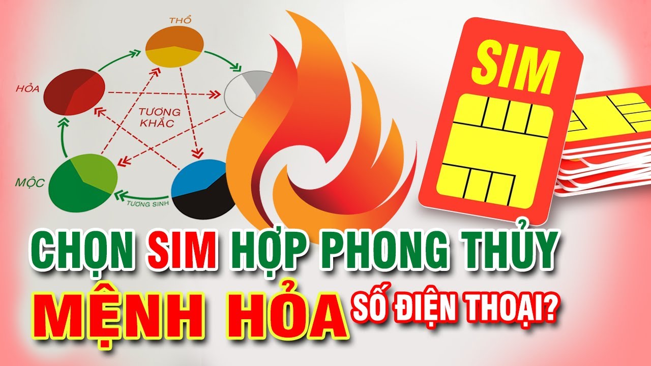 Sim phong thủy hợp mệnh Hỏa