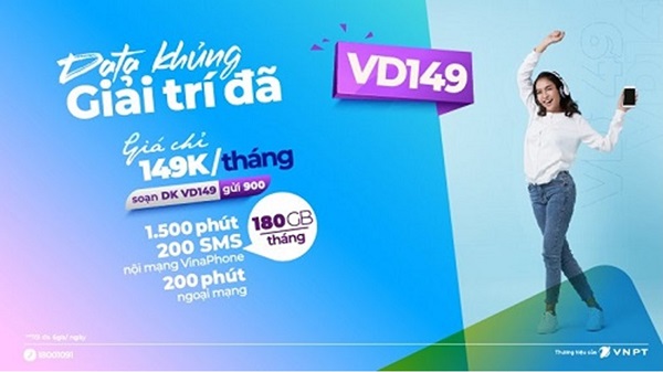 Lí do nên đăng ký gói cước VD149 Vinaphone