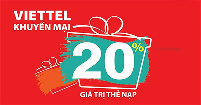 khuyen mai the nap viettel 25 thang 11 nam 2022