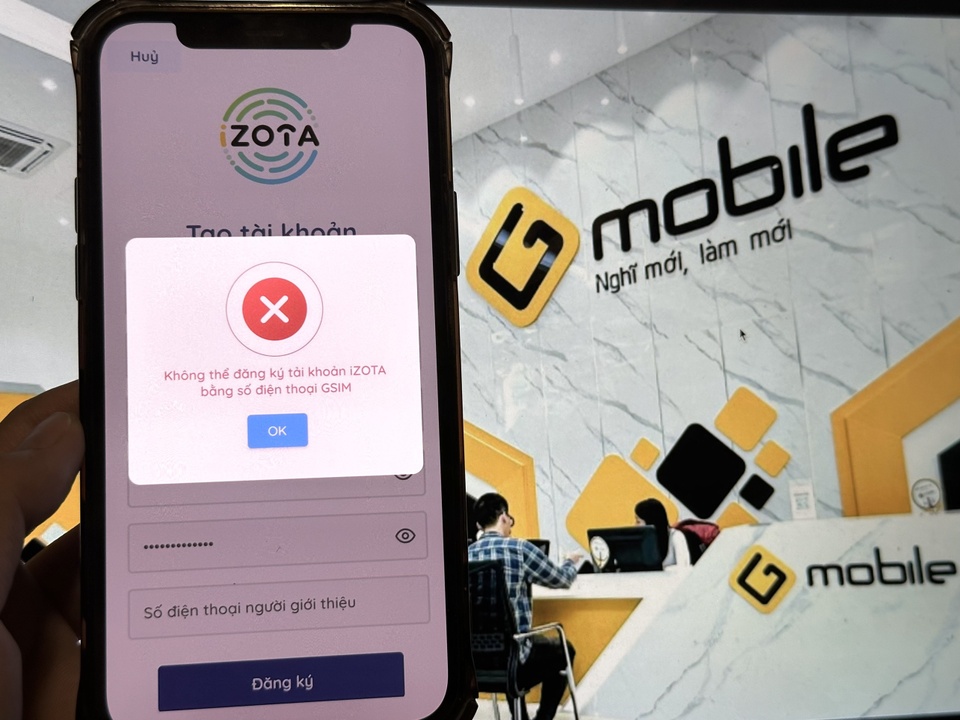 Mạng bị gián đoạn kéo dài, nhiều người dùng SIM Gmobile hoang mang