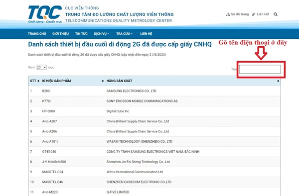 Cách nhận biết điện thoại “cục gạch” 2G nào vẫn tiếp tục được sử dụng