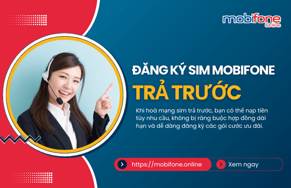 Thông tin về sim trả trước MobiFone